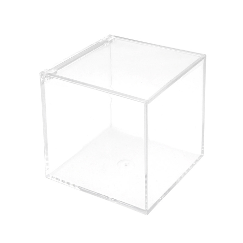 Boîtes Plexiglas Transparent 4.5x4.5x4.5 cm,Sachets à Dragées,pour Bonbonnière,Bougies et cadeaux de fête