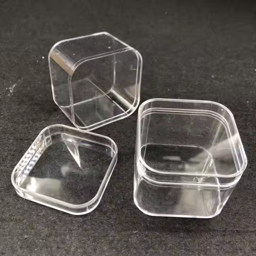 Boîtes Plexiglas Transparent 5x5x5cm,Sachets à Dragées pour Bonbonnière Bougies et cadeaux de fête